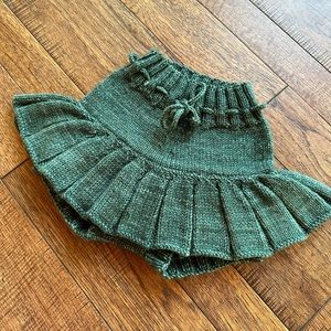 Misha & Puff Skating Pond Wool Skirt 2-3yrs